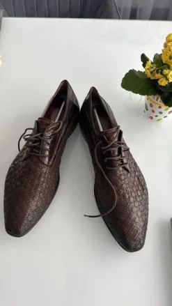🤎 Designer Halbschuhe von Jo Ghost – Größe 43 – Braun 🤎