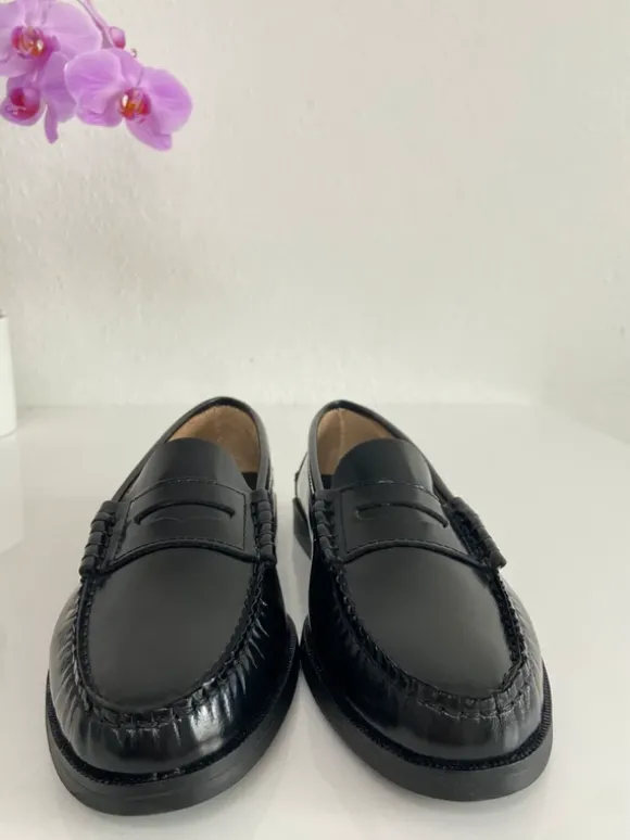 🖤 Klassische Loafer B.D.A Echtleder Gr. 39