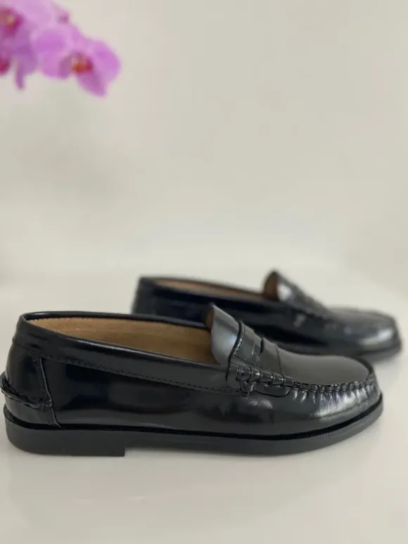 🖤 Klassische Loafer B.D.A Echtleder Gr. 39