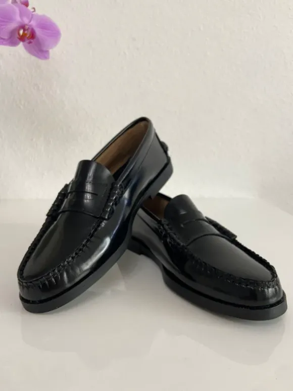 🖤 Klassische Loafer B.D.A Echtleder Gr. 39