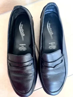 🖤 Medicus Leder-Loafer / Slipper – Gr. 38 (US 7) 🖤