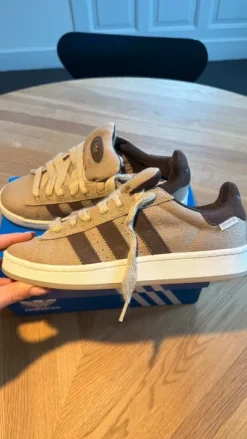 Adidas Campus Hemp Sneaker Beige/Braun Gr. 42 1/2
