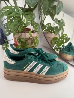 adidas Gazelle Bold – Grün/Weiß - Sehr gut!