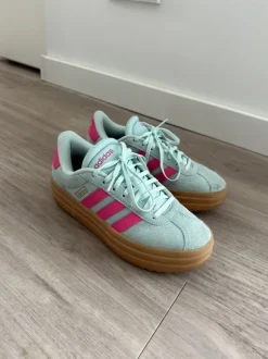 Adidas Gazelle Bold mint pink hellblau