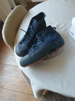 Adidas Nizza boots maat 42 donkerblauw zgan