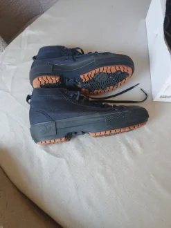 Adidas Nizza boots maat 42 donkerblauw zgan