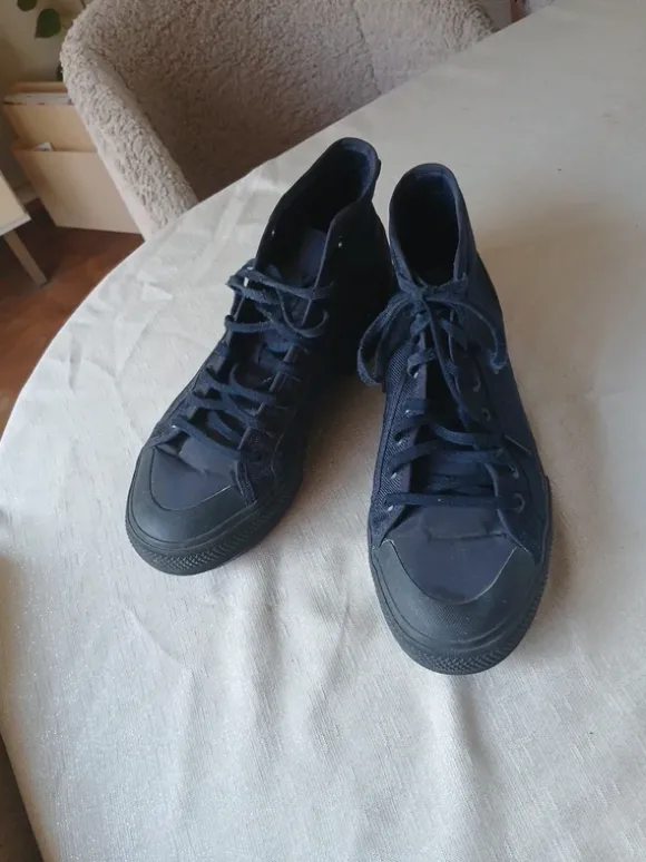Adidas Nizza boots maat 42 donkerblauw zgan