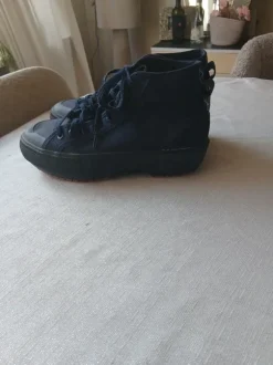 Adidas Nizza boots maat 42 donkerblauw zgan