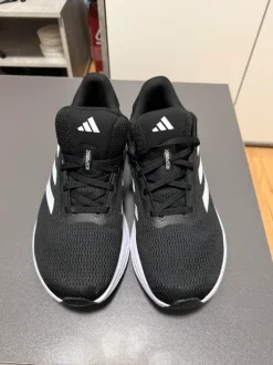 Adidas Response Running Shoes in Core Black and Cloud White