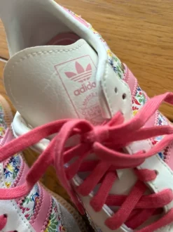 Adidas Samba Sneaker Schürschuhe 33,5 Floral Blümchen 33,5
