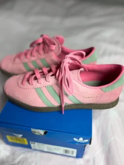 Adidas STADT pink/grau Größe 38 2/3