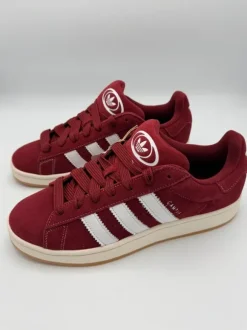Adidas Originals | Campus 00s | Sneakers | Bordeaux rood/Wit/Gum sole | Maat 46 EU