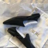 Adolfo Dominguez Black Leather Minimalist Loafers