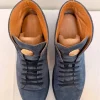 AlexanderLaude Leder-Sneaker Blue Ocean, Blau, Gr. 45