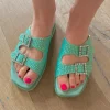 Alma en pena Sandalen Schlappen 38 Türkis