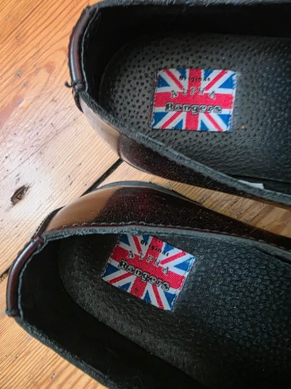 Alpha Schuhe mit Stahlkappe
