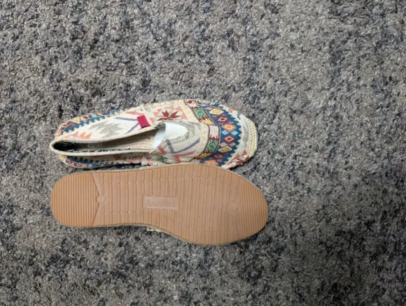 AnnNai Espadrilles im farbenfrohen Ethno-Style in größe 40