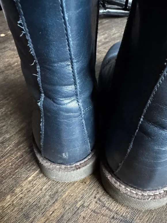 Another Schnür Boots Stiefeletten blau Gr. 39