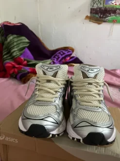 Asic gel kayono 14 cream/silver black