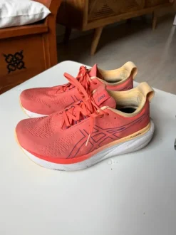 asics Gel-Nimbus 25 coral 39 top Zustand