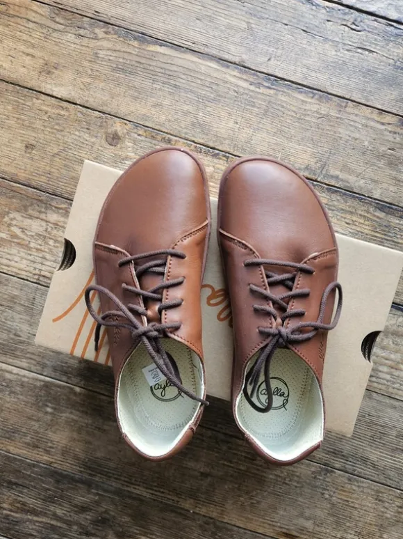 Aylla Inca Barfussschuhe braun 39