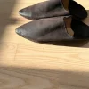 Babouche, Schlappen, Leder