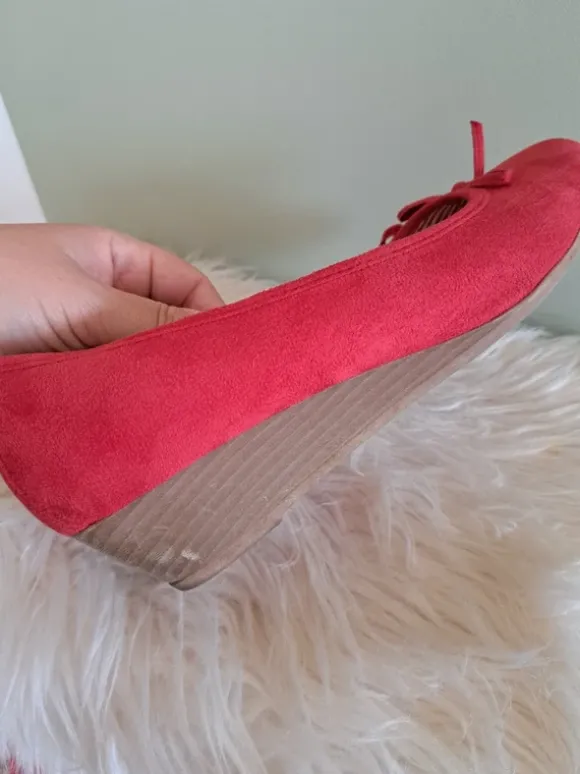 Ballerina mit Abstatz