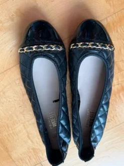 Ballerina schwarz Gold 36 Primark