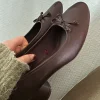 Ballerinas Braun mit Absatzt Bershka neu // Stockholm Style// Ballerinas