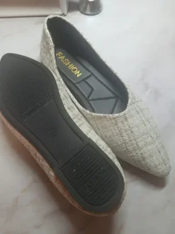 Ballerinas Creme Gold Gr. 42 neu