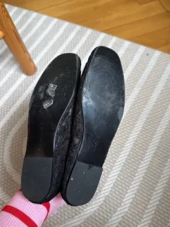 Ballerinas mit riemchen spitze süß elegant flach