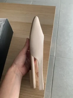 Ballerine/ mules crème