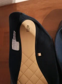Ballerines simili bleu marine Tex pointure 40