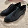 Barca Echtleder Schuhe / Loafer schwarz, wie neu