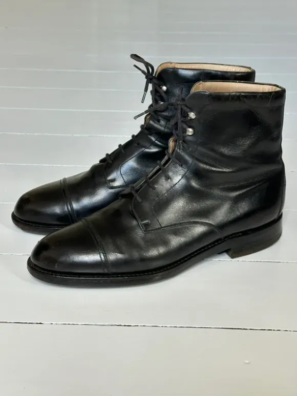 Barracuda Stiefel Boots Master 9,5 Vintage Italy Dainite Goodyear Rahmengenäht