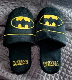 Batman Schlappen Hausschuhe Herren Gr 42
