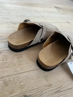 Beige Clogs