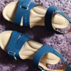 Bequeme Sandaletten Größe 40 , Keilabsatz, neu