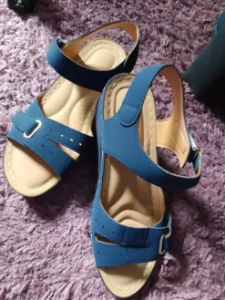 Bequeme Sandaletten Größe 40 , Keilabsatz, neu