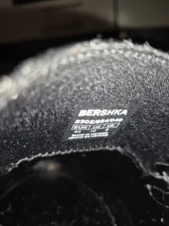 Bershka Black Chunky Sole Tassel Loafers