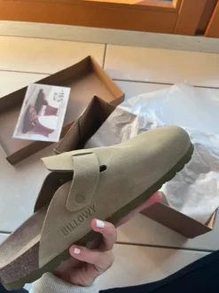 Billowy Clogs Sand Beige Damen