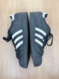 Black Adidas Superstar Sneakers