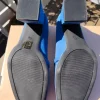 Blaue Schuhe