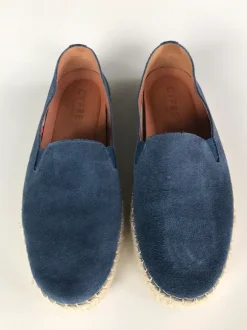 Blauwe loafers
