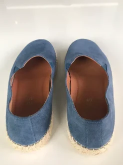 Blauwe loafers