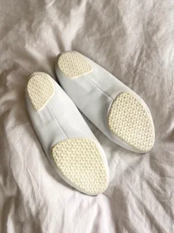 Bleyer Volti Profi Voltigierschuhe Voltigier Schuhe Schläppchen Voltischuhe weiß