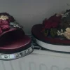 Blumen Sandalen/ Sandaletten 41