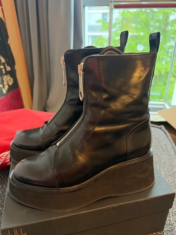 Boots Stiefel Billi Bi schwarz Gr 38