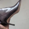 Bottines bordeaux foncées taille 40