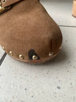 Braune Clogs von Leone